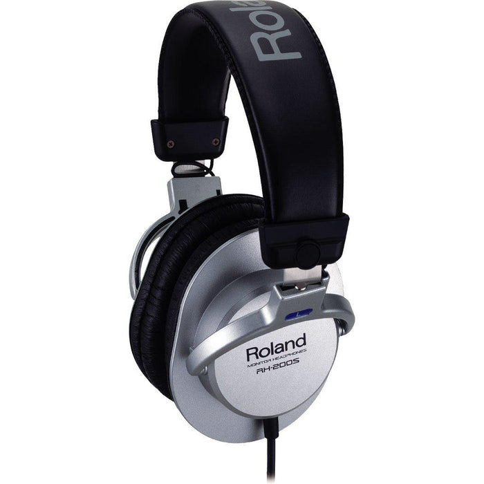 Roland RH-200S Monitor Headphones, Silver - BORG SOUND