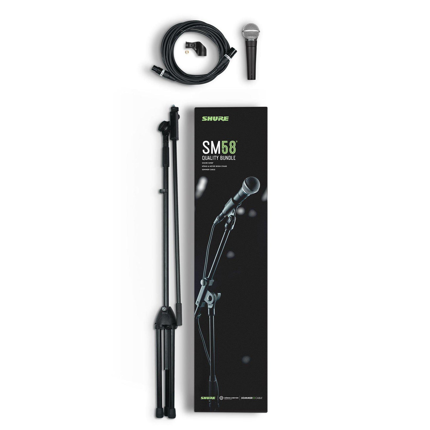Shure SM58 kvalitetspaket