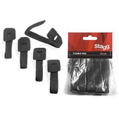 Stagg 5 velcro kabelbånd