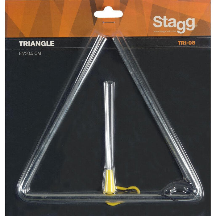 Stagg 8" triangel med klipppinne