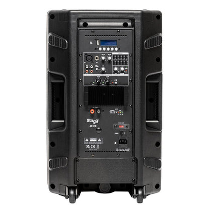 Stagg AS12B EU Aktiv Højttaler med batteri og trådløse mikrofoner