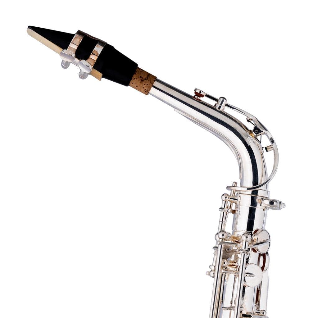 Stagg AS211S Eb altsaxofon silverpläterad