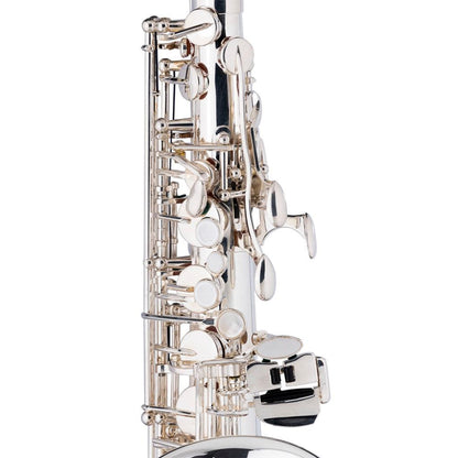 Stagg AS211S Eb altsaxofon silverpläterad