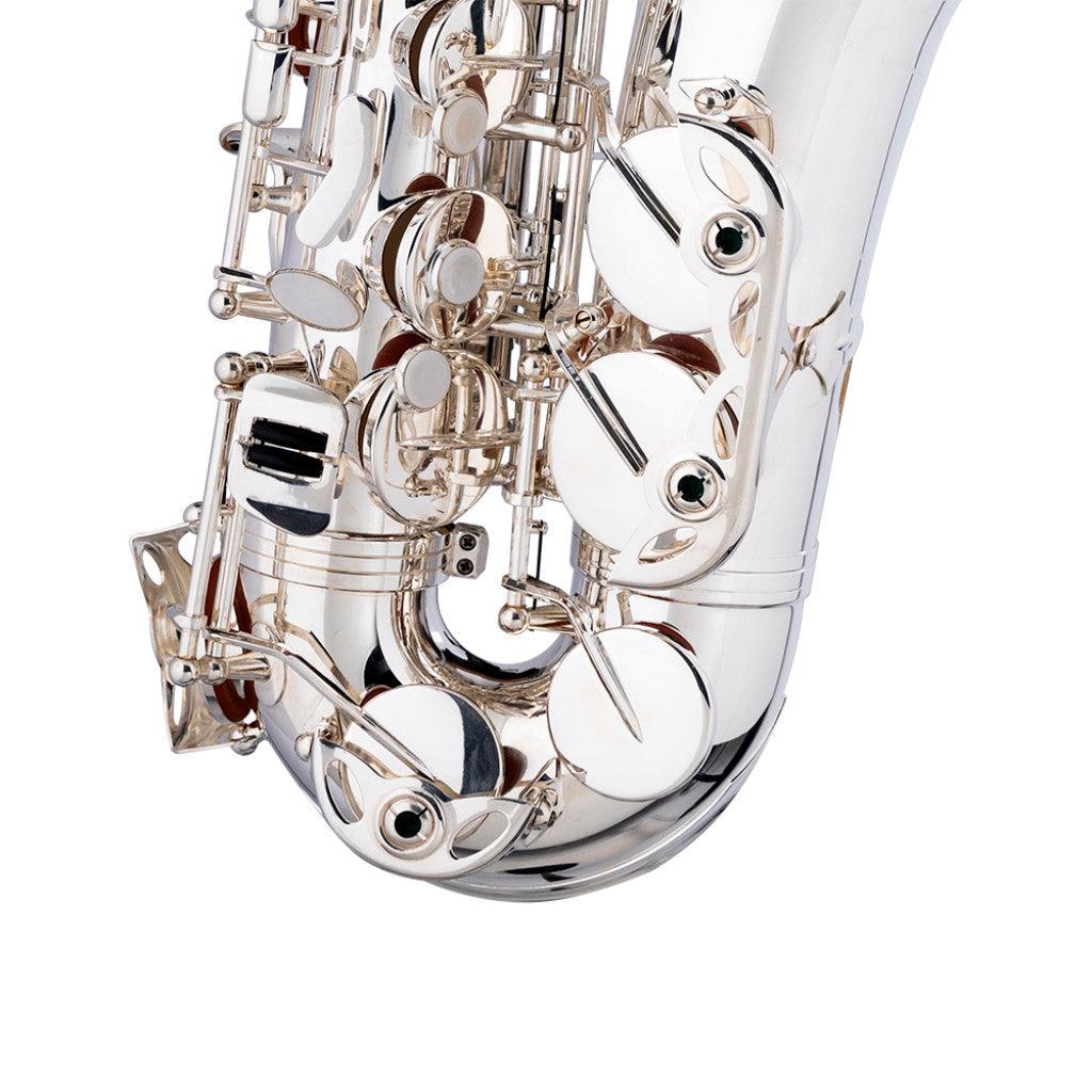 Stagg AS211S Eb altsaxofon silverpläterad