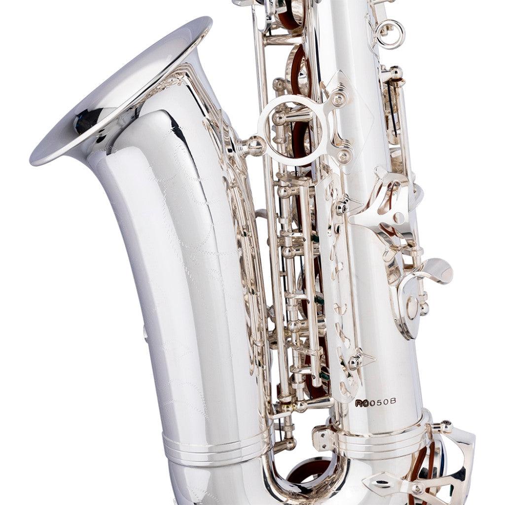 Stagg AS211S Eb altsaxofon silverpläterad