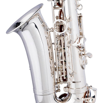 Stagg AS211S Eb altsaxofon silverpläterad