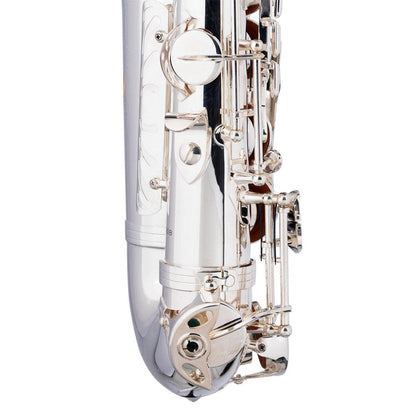 Stagg AS211S Eb altsaxofon silverpläterad