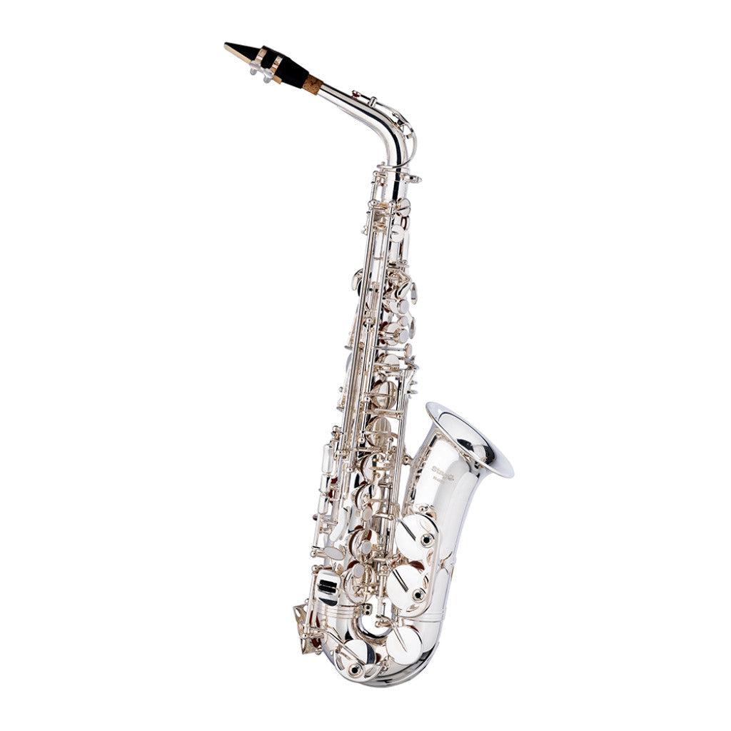 Stagg AS211S Eb altsaxofon silverpläterad