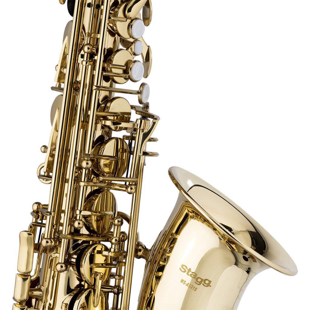 Stagg AS215S Eb altsaxofon, klarlack