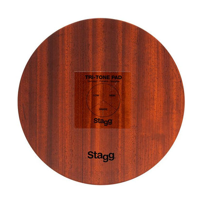 Stagg CAJ-TRIPAD Tri-Tone Pad med taske