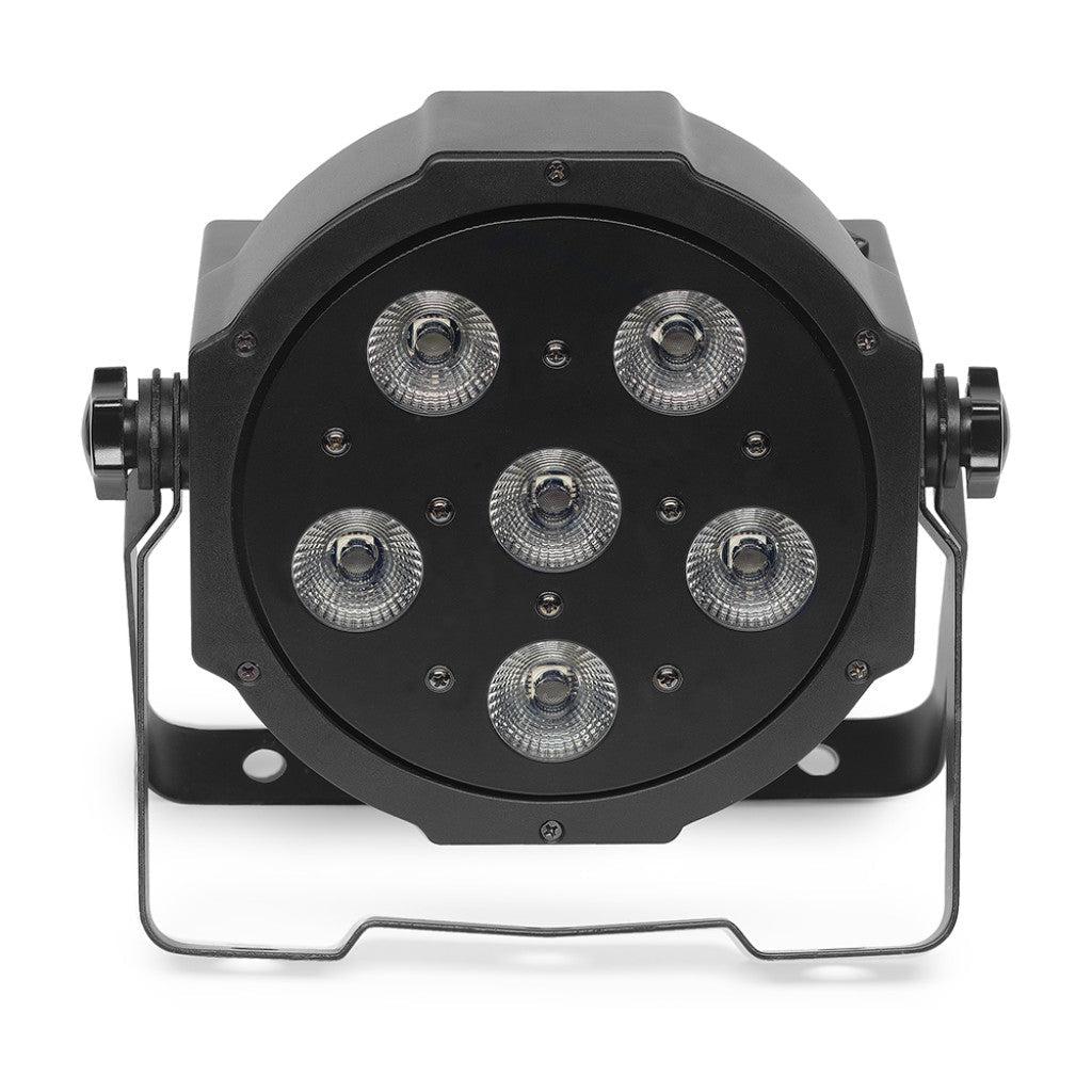 Stagg Lighttheme™ Ecopar 6 Spotlight med 6 X 10 Watt RGBWA (5 i 1) LED