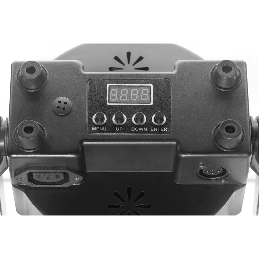 Stagg Lighttheme™ Ecopar 6 Spotlight med 6 X 10 Watt RGBWA (5 i 1) LED