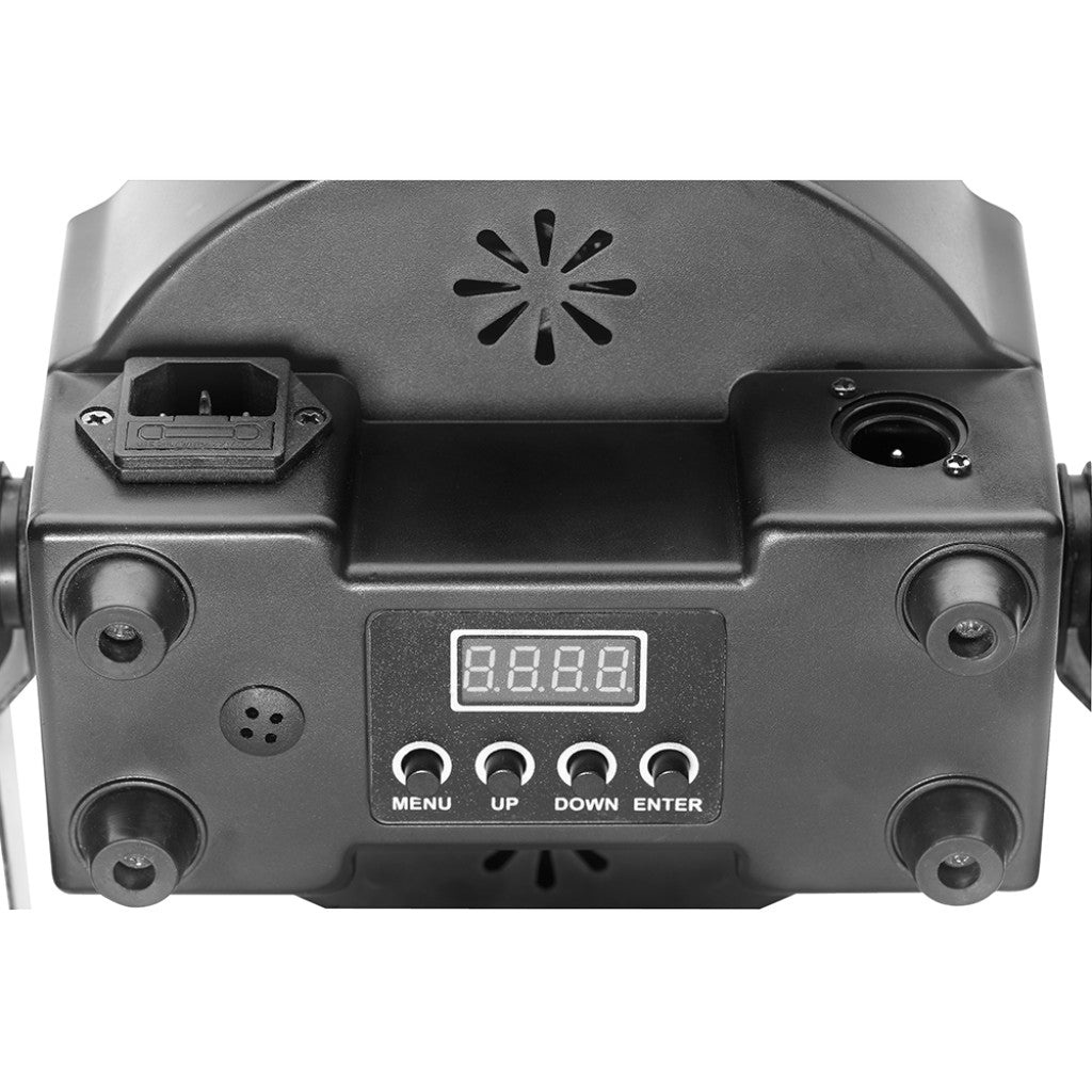 Stagg Lighttheme™ Ecopar 6 Spotlight med 6 X 10 Watt RGBWA (5 i 1) LED