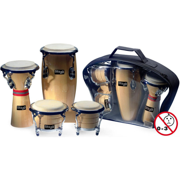 Stagg Mini Latin &amp; African Percussion Pack