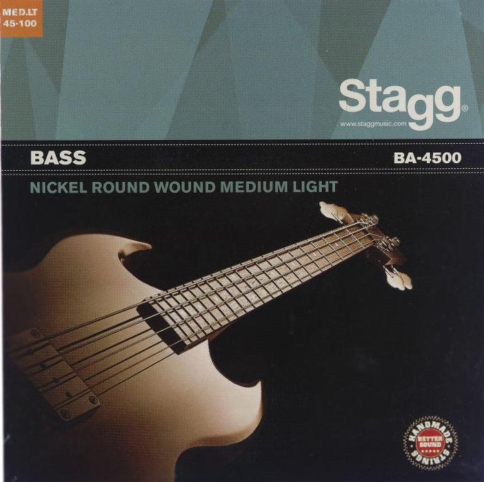 Stagg Nickel Round Wound Bas Strings 45-100