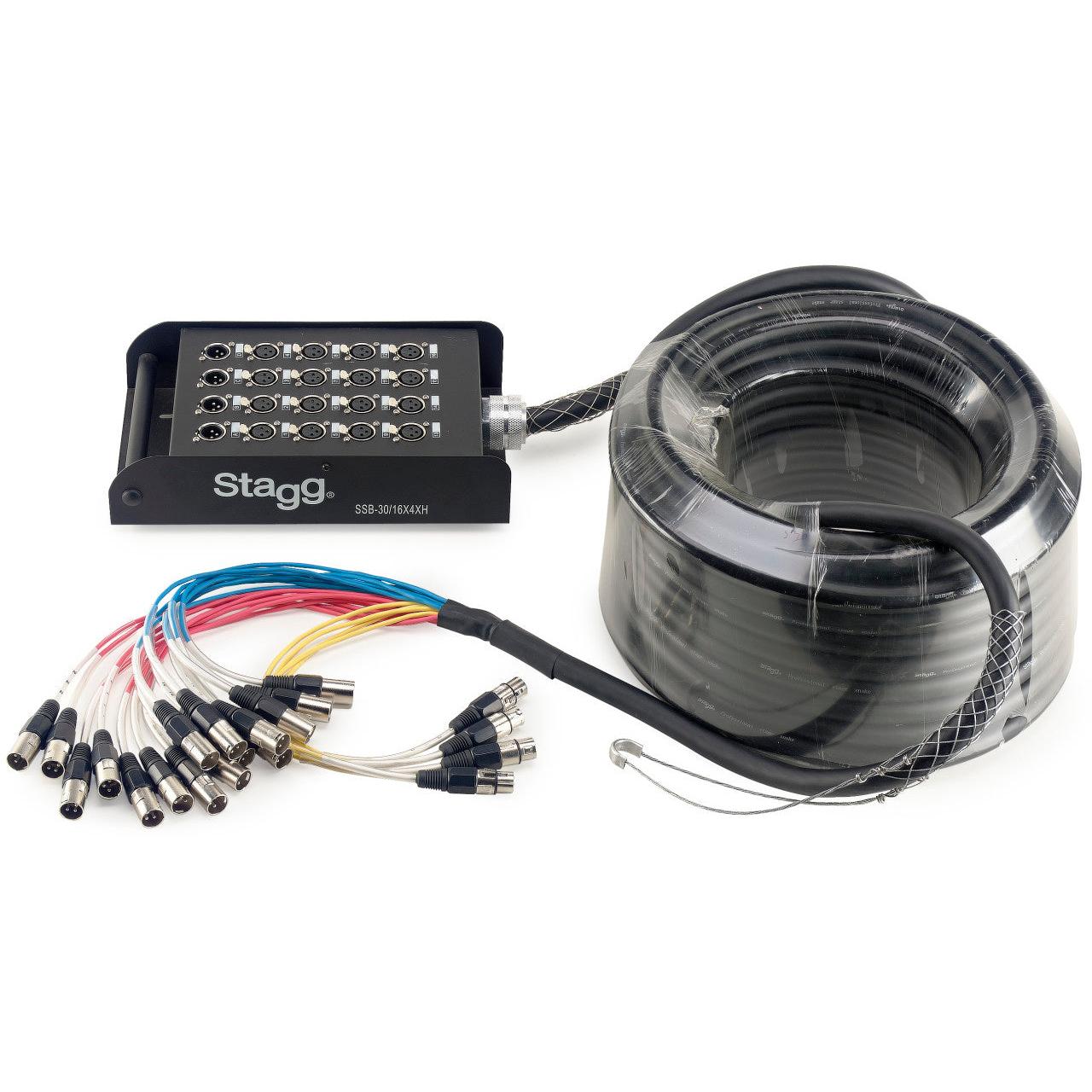 Stagg S-Series Stagebox - 16X Xlr F Inputs/ 4X Xlr M Outputs - 30m