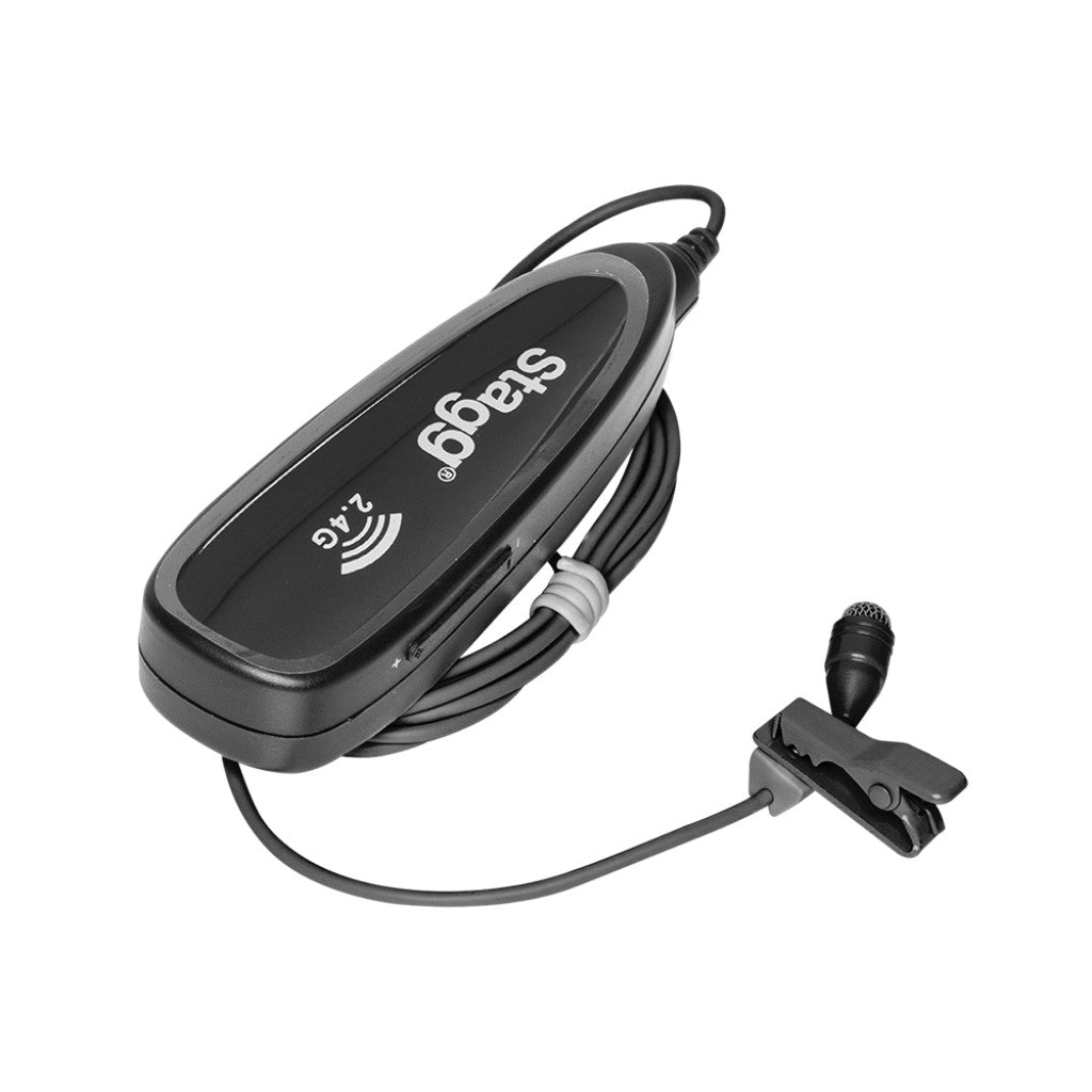 Stagg SUW 12L trådlös lavaliermikrofonset (med sändare och mottagare)