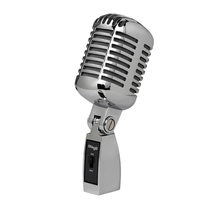 Stagg dynamisk mikrofon i vintagestil