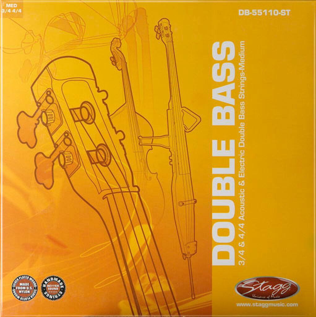 Stagg kontrabas strenge 3/4 og 4/4