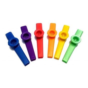 Stagg plast kazoo i olika färger (1 st.)