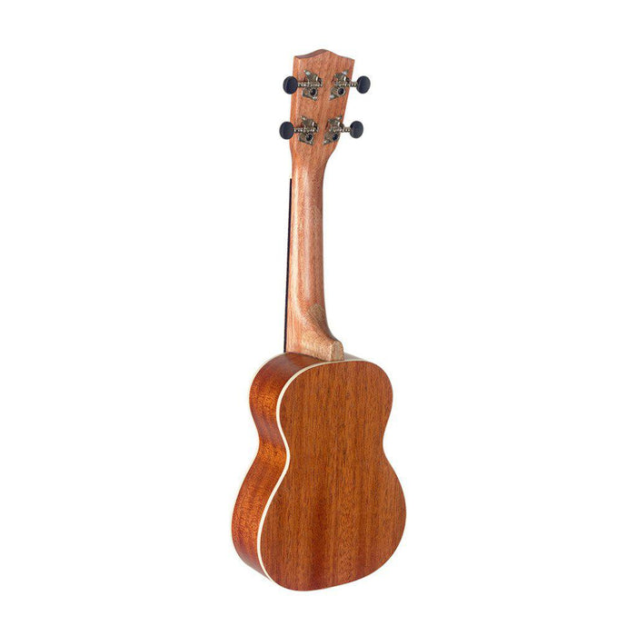 Stagg sopran ukulele med sapeledäck och gigbag