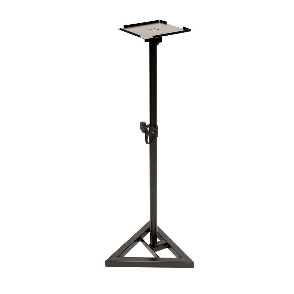Stagg studio monitor stativ, højdejusterbar med plade der kan vinkles