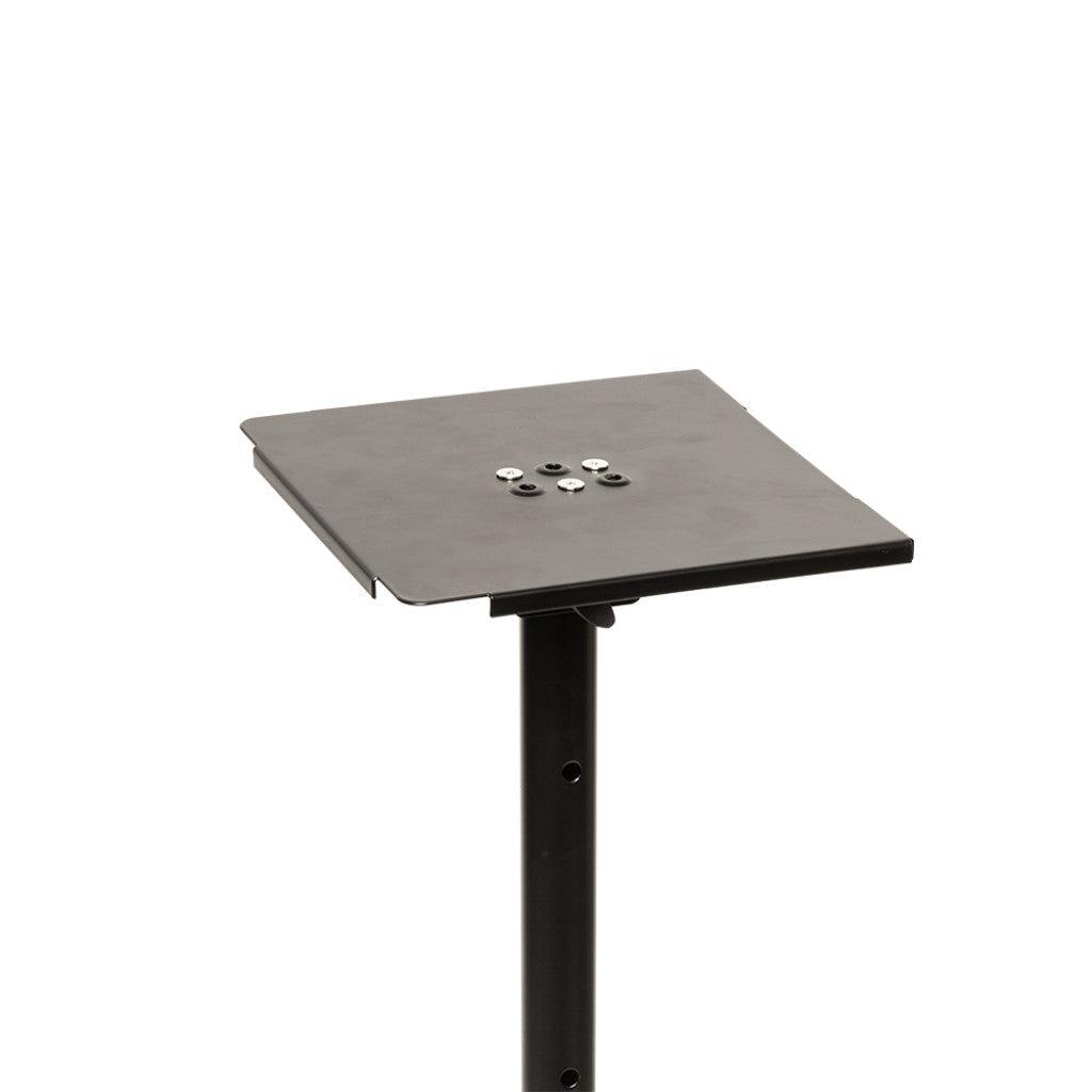 Stagg studio monitor stativ, højdejusterbar med plade der kan vinkles