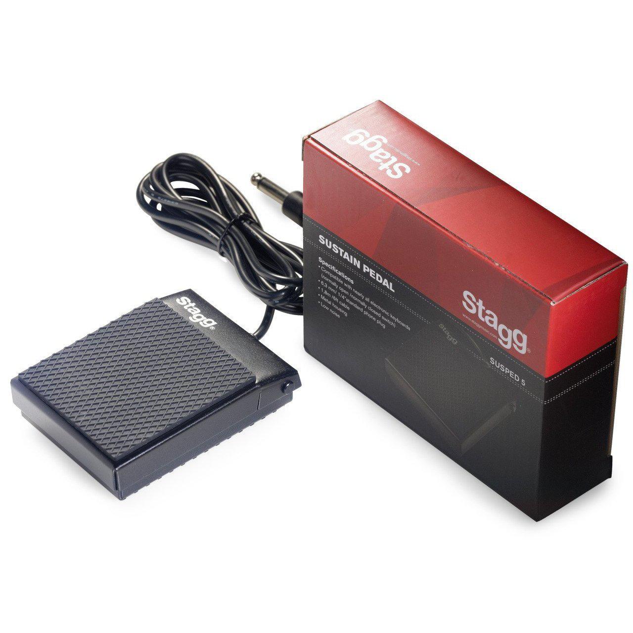 Stagg universal sustain pedal - firkantet