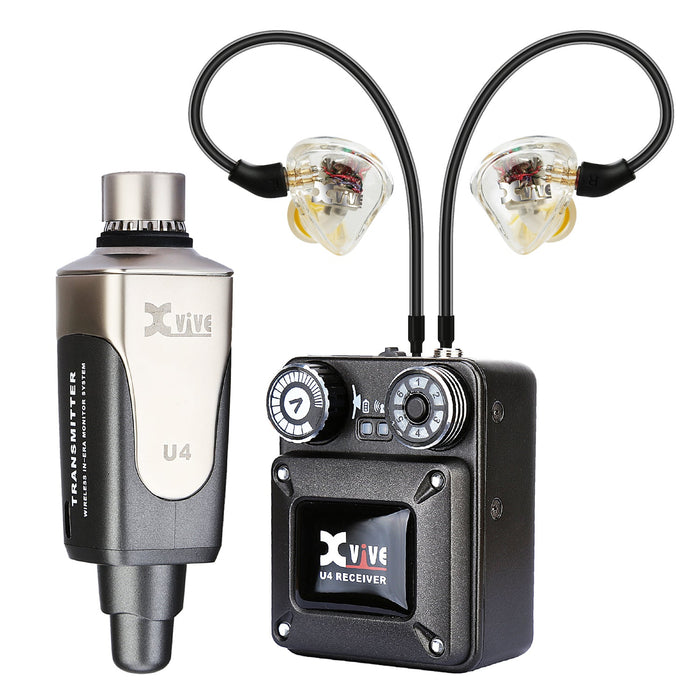 Xvive U4T9 - Digital In-Ear trådlöst system inkl. T9 In Ear-hörlurar